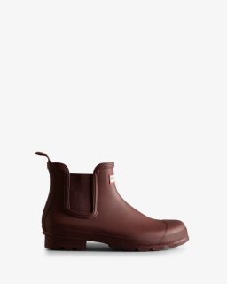 Hunter | Men's Original Chelsea Boots-Ruskea Brown | Canada Outlet