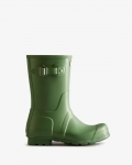 Hunter | Men's Original Short Rain Boots-Fell Green | Canada Outlet