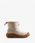 Hunter | Women's Intrepid Insulated Short Snow Boots-White Willow/Gum | Canada Outlet