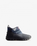 Hunter | Men's Insulated Ankle Snow Boots-Glacial Cliff Black Ice Print | Canada Outlet