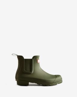 Hunter | Women's Original Chelsea Boots-Olive Leaf | Canada Outlet