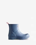 Hunter | Men's Play Short Rain Boots-Stornoway Blue | Canada Outlet