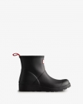 Hunter | Women's Play Short Rain Boots-Black | Canada Outlet