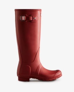 Hunter | Women's Original Tall Rain Boots-Military Red | Canada Outlet