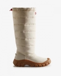 Hunter | Women's Intrepid Insulated Tall Snow Boots-White Willow/Gum | Canada Outlet