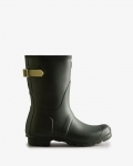 Hunter | Women's Short Back Adjustable Rain Boots-Maa Green/Wild Green | Canada Outlet