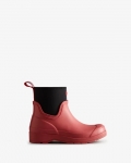 Hunter | Women's Play Short Neoprene Rain Boots-Glenmore Rose | Canada Outlet