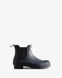 Hunter | Women's Original Chelsea Boots-Navy | Canada Outlet