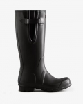 Hunter | Men's Tall Side Adjustable Rain Boots-Black | Canada Outlet