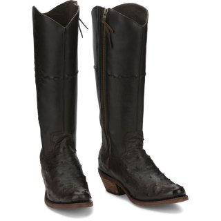 Justin | Women's Mcalester Full Quill Nicotine Brown | Canada Outlet