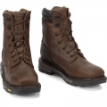 Justin | Men's Pipefitter Steel Toe Chocolate Brown | Canada Outlet