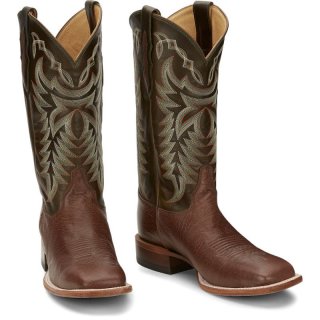 Justin | Men's Pascoe Smooth Ostrich Kango Cowboy | Canada Outlet