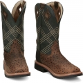 Justin | Men's Dalhart Nano Comp Toe Whiskey Ostrich Print | Canada Outlet