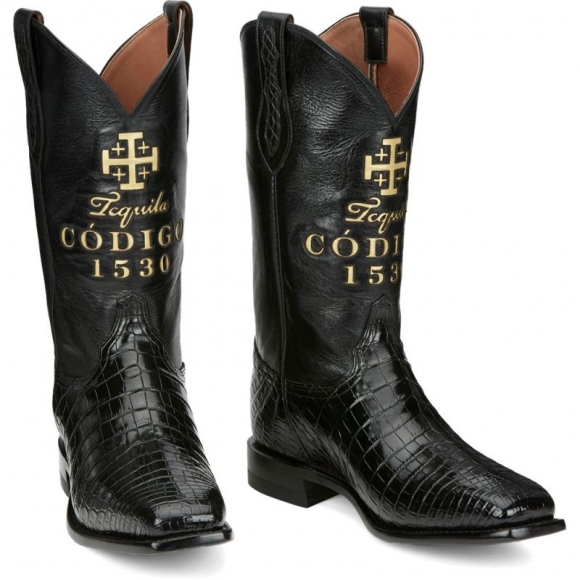 Justin | Men's C;digo Nile Crocodile Black | Canada Outlet