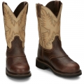 Justin | Men's Superintendent Steel Toe Golden Brown | Canada Outlet