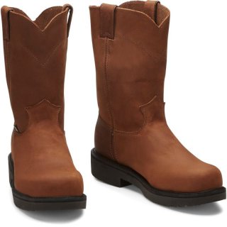 Justin | Men's Cargo Steel Toe Caramel Brown | Canada Outlet