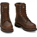 Justin | Men's Pulley Comp Toe Brown | Canada Outlet