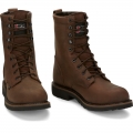 Justin | Men's Drywall Steel Toe Brown | Canada Outlet