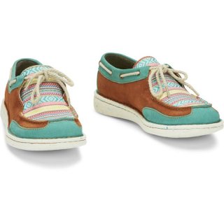 Justin | Women's Boatie Turquoise | Canada Outlet