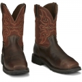 Justin | Men's Ricochet Comp Toe Dark Brown | Canada Outlet