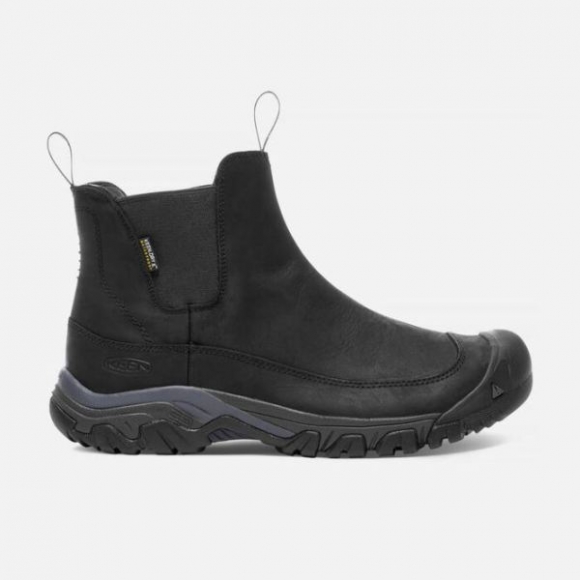 Keen | Men's Anchorage III Waterproof Boot-Black/Raven