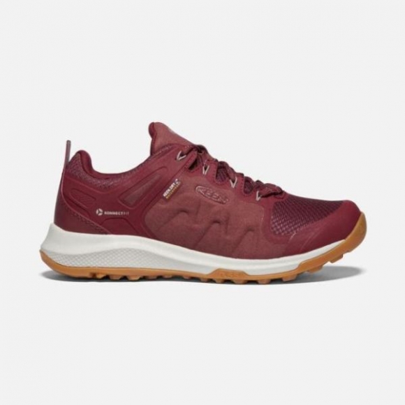 Keen | Women's Explore Waterproof-TAWNY PORT/SATELLITE