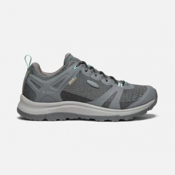 Keen | Women's Terradora II Waterproof Shoe-Steel Grey/Ocean Wave