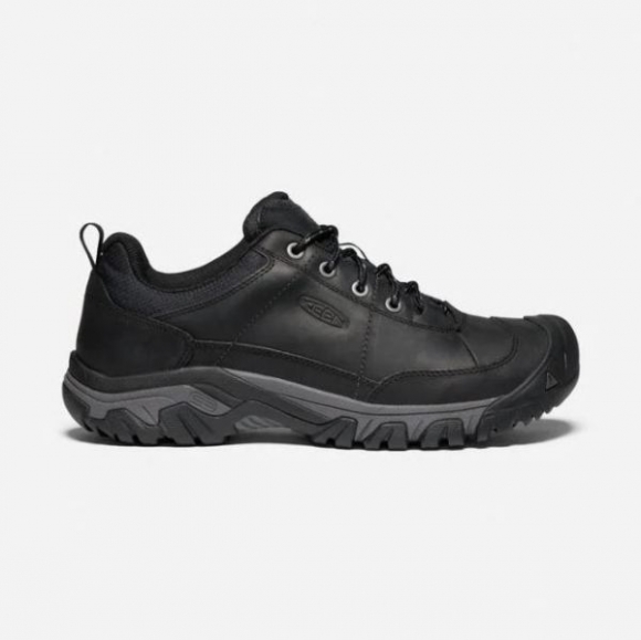 Keen | Men's Targhee III Oxford Shoe-Black/Magnet