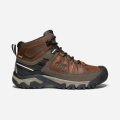 Keen | Men's Targhee III Waterproof Mid-Chestnut/Mulch