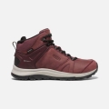 Keen | Women's Terradora II Leather Waterproof Boot-Wine/Black