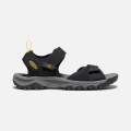 Keen | Men's Targhee III Open-Toe H2-Black/Yellow