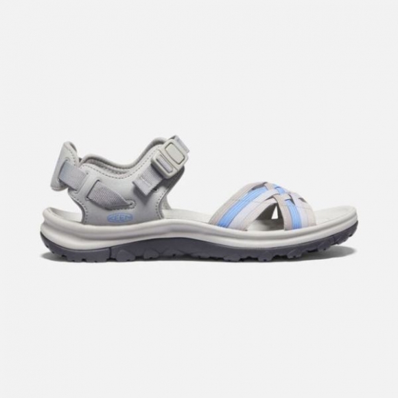 Keen | Women's Terradora II Strappy Open-Toe-Grey/Hydrangea