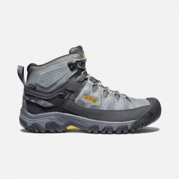 Keen | Men's Targhee III Waterproof Mid-Drizzle/KEEN Yellow