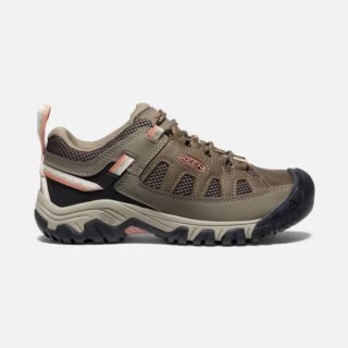 Keen | Women's Targhee Vent-Stone Gray/Brick Dust