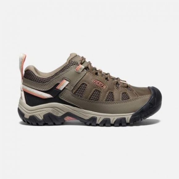 Keen | Women's Targhee Vent-Stone Gray/Brick Dust