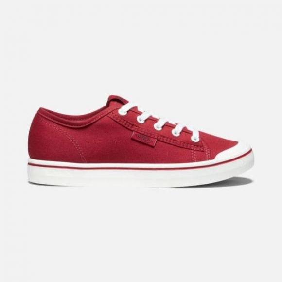 Keen | Women's Elsa Lite Sneaker-Red/White