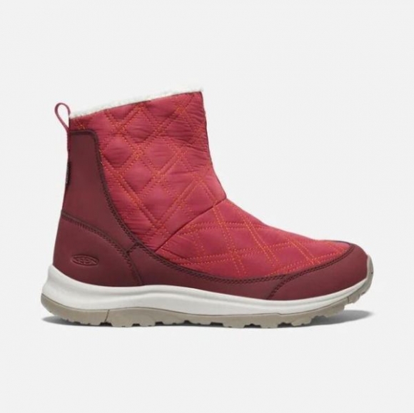 Keen | Women's Terradora II Wintry Pull-on Waterproof Boot-Rhubarb/Andorra