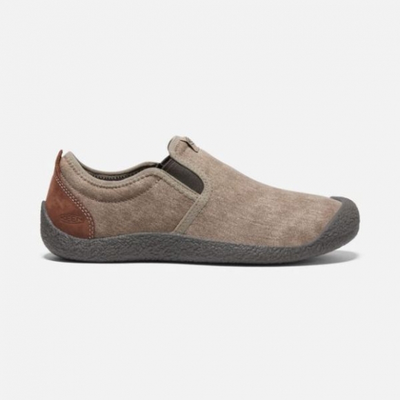 Keen | Men's Howser Canvas Slip-On-Timberwolf/Bison