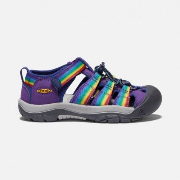 Keen | Big Kids' Newport H2-Multi/Tillandsia Purple