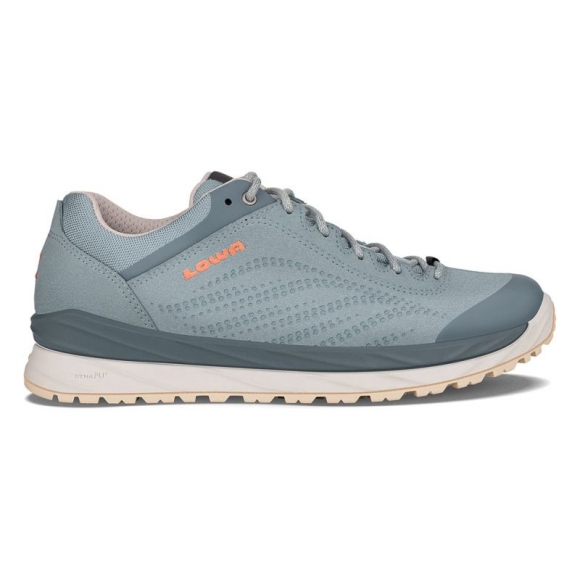 Lowa | Women's Malta GTX Lo Ws-Ice Blue/Mandarin