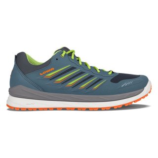 Lowa | Men's Axos GTX Lo-Steel Blue/Lime