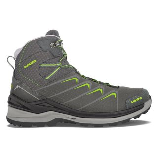 Lowa | Men's Ferrox Pro GTX Mid-Graphite/Lime