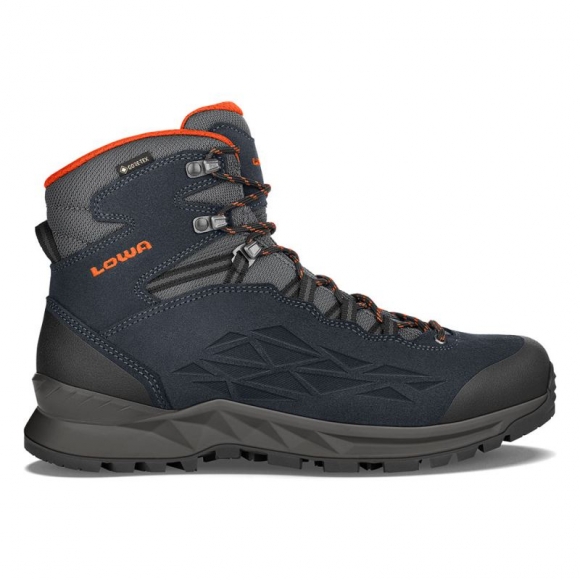 Lowa | Men's LOWA Explorer II GTX Mid-Navy/Orange