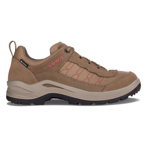 Lowa | Women's Taurus Pro GTX Lo Ws-Taupe/Terracotta