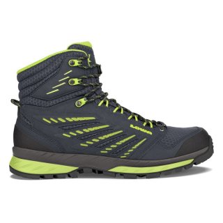 Lowa | Men's Trek Evo GTX Mid-Navy/Lime