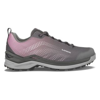 Lowa | Women's Zirrox GTX Lo Ws-Anthracite/Brown Rose