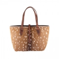 Lucchese Women's Large Axis Tote Bag - Axis Brown | Canada Outlet