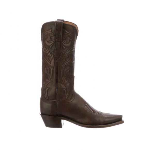 Lucchese Women's Nicole - Costagno Brwn + Castagno | Canada Outlet