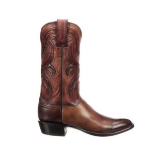 Lucchese Men's Knox - Black Cherry | Canada Outlet