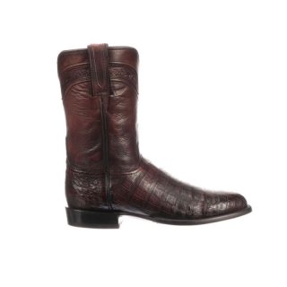 Lucchese Men's Wilson - Black Cherry | Canada Outlet